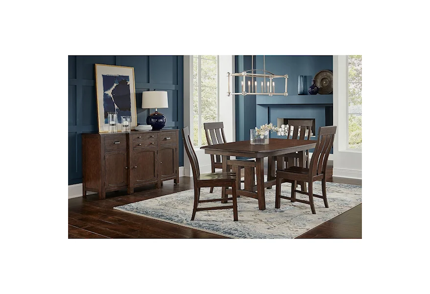 Henderson Dining Room Group by AAmerica at Esprit Decor Home Furnishings